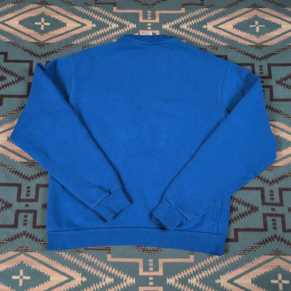 Adidas Originals Shmoofoil Crewneck Sweatshirt Blue Medium Skateboard Streetwear